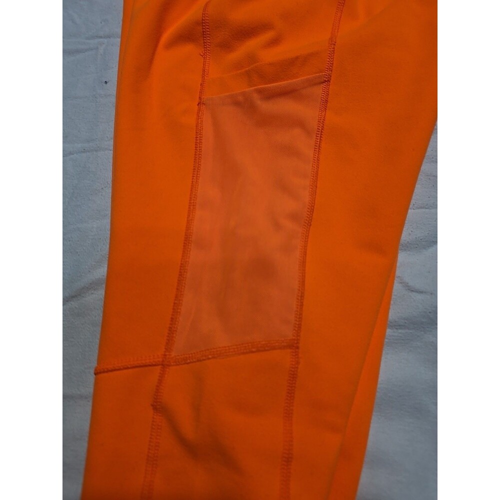 NWT- Fabletics Define PowerHold® High-Waisted 7/8 Legging Passion Orange-Size M - Picture 15 of 16